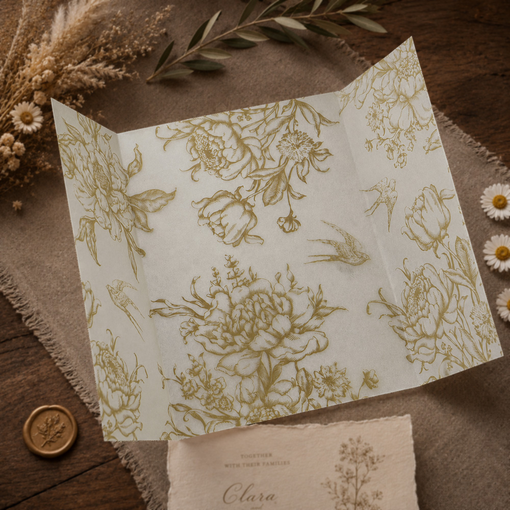 20/50pcs Vellum Wrap with Mono - đánh giá và giá Wedding Envelopes