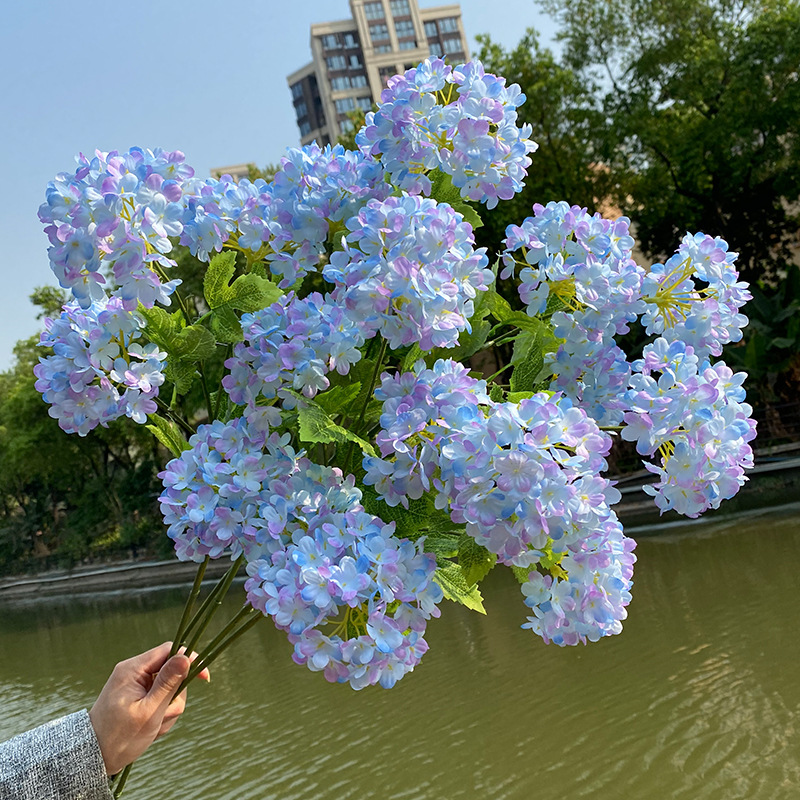 3pcs 4Head Hydrangea Wedding F - đánh giá và giá Wedding Decor Supply Store