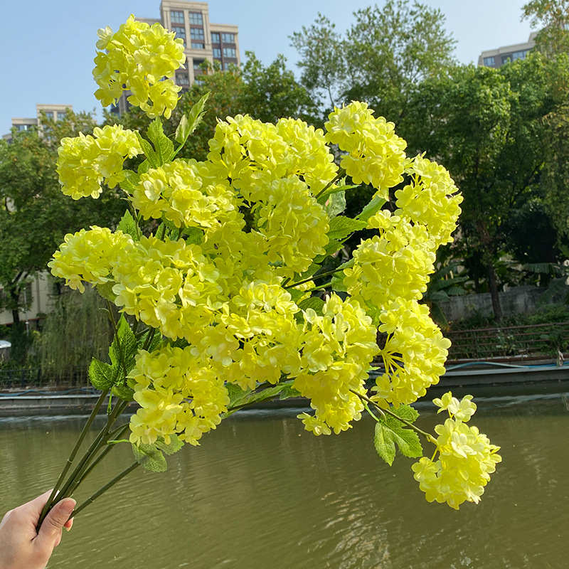 3pcs 4Head Hydrangea Wedding F - đánh giá và giá Wedding Decor Supply Store