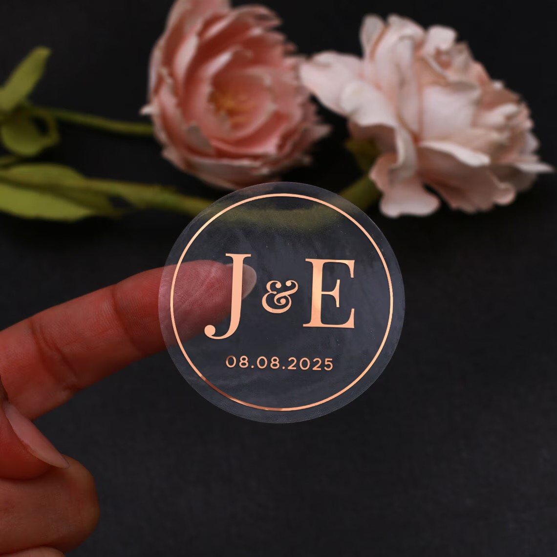 Clear Botanical Wedding Sticke - đánh giá và giá Wedding Envelopes