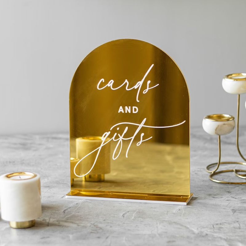 Set Of 4 Wedding Signs,In Lovi - đánh giá và giá Table Number Gold