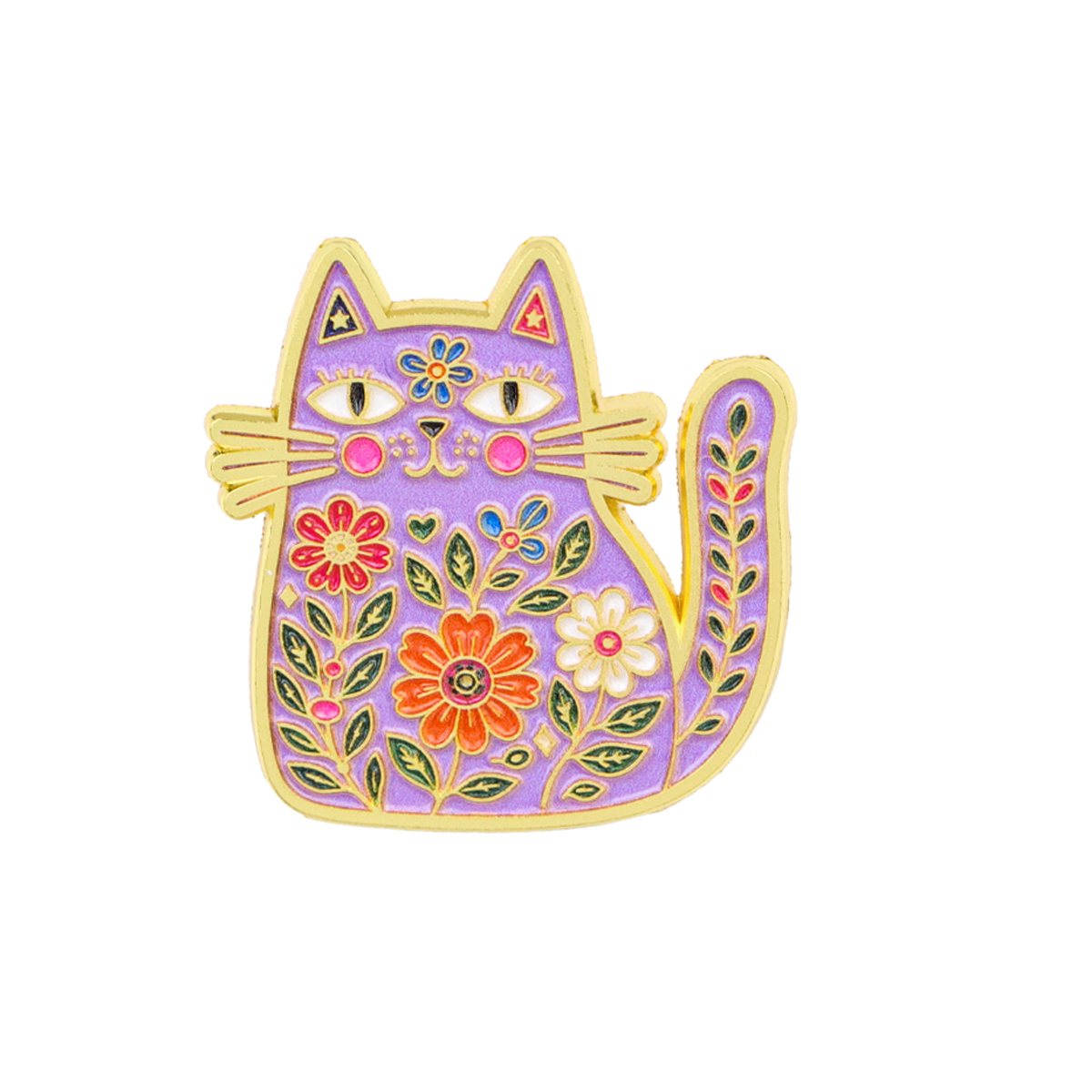 Folk Art Floral Black Cat Enam - đánh giá và giá Good Floral & Wedding Decor Supply Photos