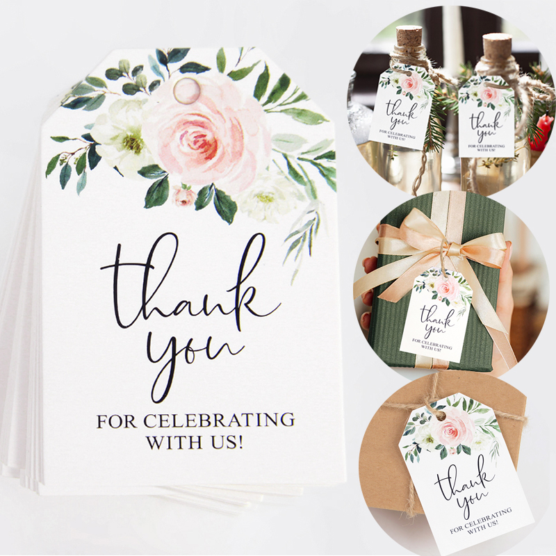 50pcs Thank You For Celebratin - đánh giá và giá Wedding Card Box