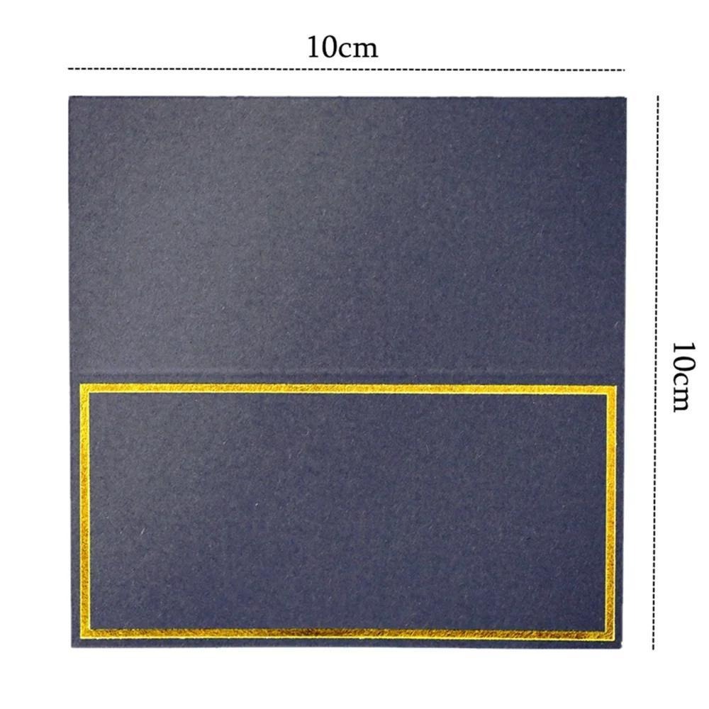 10/20/50pcs Black Gold Name Pl - đánh giá và giá Table Number Gold